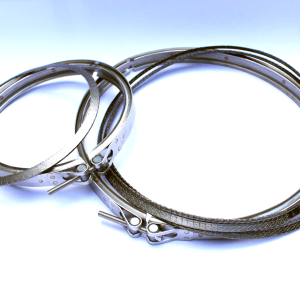 81159010051, 81974200184, 81974200196 and 81159010043 clamp and gasket kit on white background
